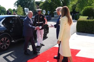 APTOPIX US Britain Royal Visit Trump