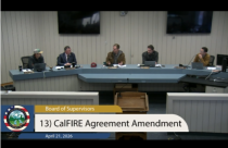 Tuolumne County Supervisors Discuss CAL Fire Contract