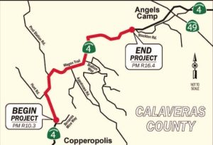 Map of next phase of Wagon Trail Project