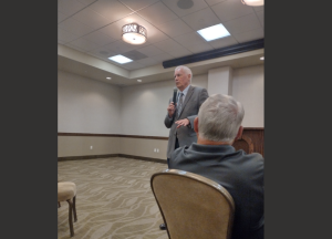 Tom McClintock speaks in Tuolumne