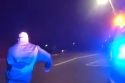 Officers chase suspect on West Stockton Street in Sonora—SPD photo