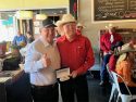 Roger Canepa awarded the Top Hand from Dan Durnall - Photo by: BJ Hansen