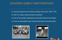 Soap Box Derby - Sonora City Council meeting graphic
