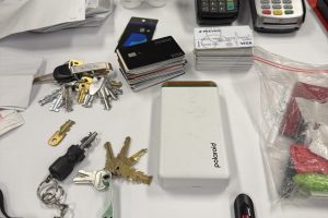 Stolen items and postal keys—ACSO photo