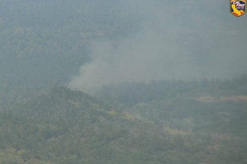 Swiss Fire in Mountain Ranch area of Calaveras County—PG&E live camera
