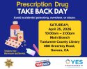 Tuolumne County National Drug Take Back Day flyer