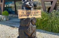 Oakhurst Bear Carving