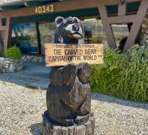 Oakhurst Bear Carving