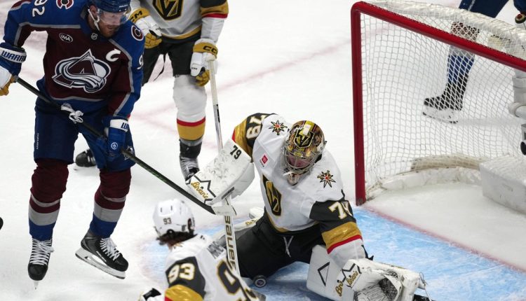 Golden Knights Avalanche Hockey