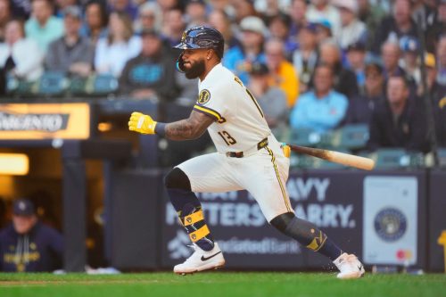 Padres Brewers Baseball