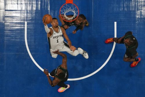APTOPIX Spurs Timberwolves Basketball