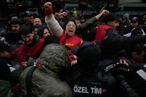 APTOPIX Turkey May Day