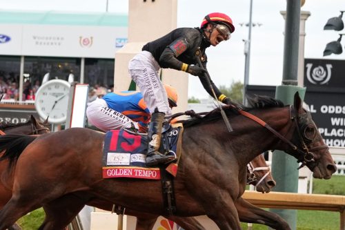 APTOPIX Kentucky Derby Horse Racing