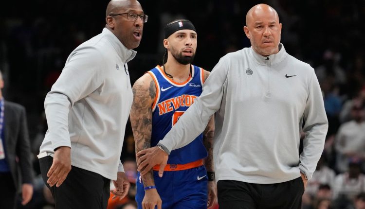 Knicks Hawks Basketball