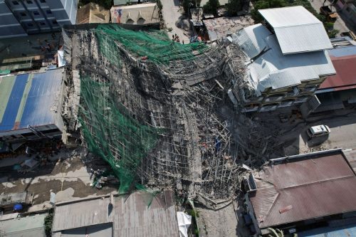 APTOPIX Philippines Building Collapse