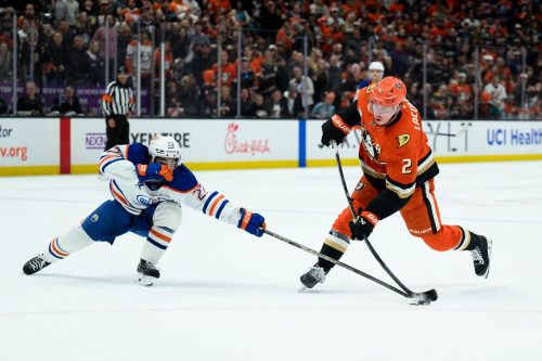 Oilers Ducks Hockey