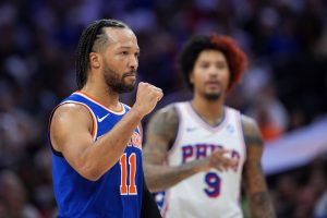 Knicks 76ers Basketball