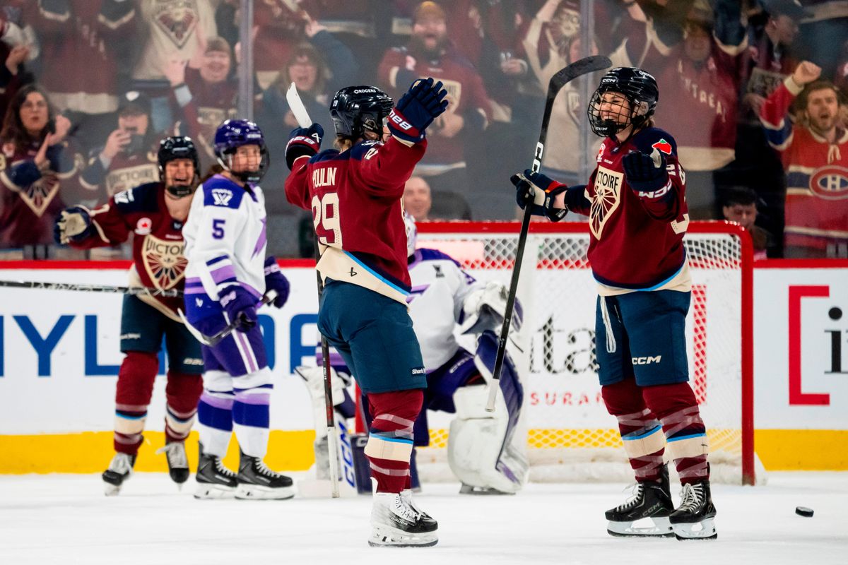 Poulin's power-play goal lifts Victoire past Frost, Montreal to play Ottawa in final - myMotherLode.com