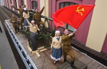APTOPIX Russia Victory Day Preparations
