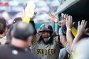 Padres Nationals Baseball