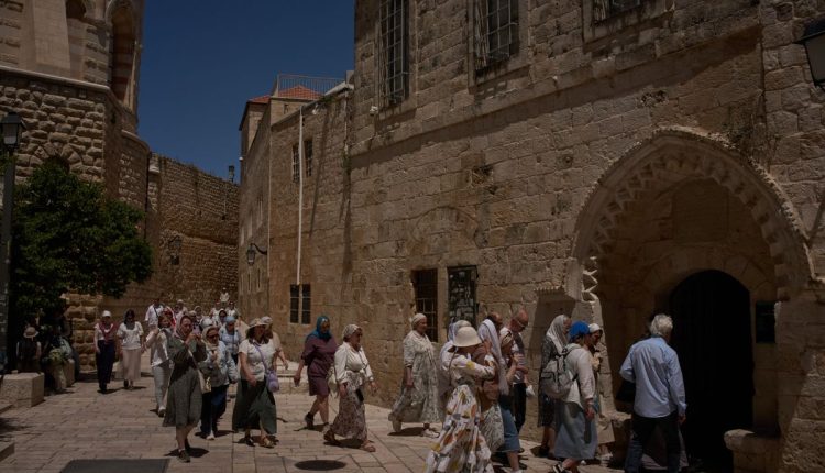 Israel Jerusalem Nun Attacked