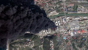 Russia Ukraine Oil Attacks