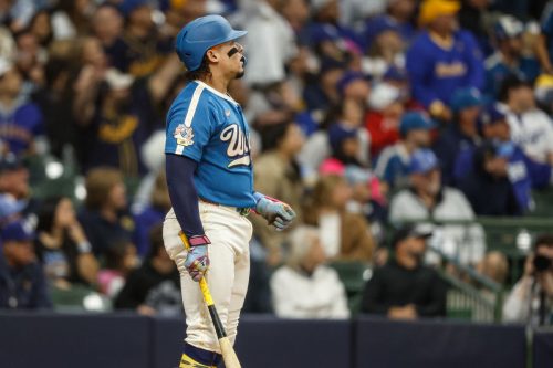 Dodgers Brewers Baseball