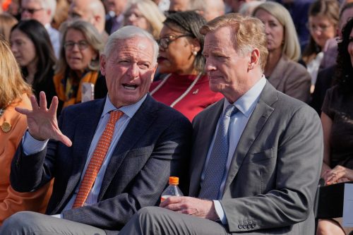 Browns Stadium Groundbreaking Football