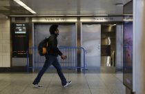 Photos show strike action as North America’s largest commuter rail system shuts down