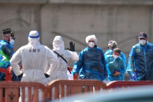 APTOPIX Spain Hantavirus Ship
