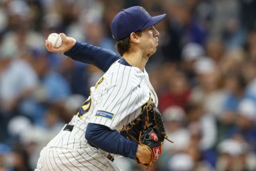 Dodgers Brewers Baseball