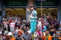 APTOPIX Hong Kong Bun Festival