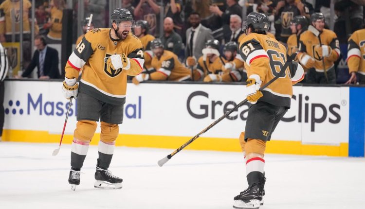 Avalanche Golden Knights Hockey