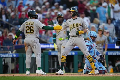 Athletics Phillies Baseball