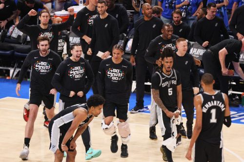 APTOPIX Spurs Thunder Basketball