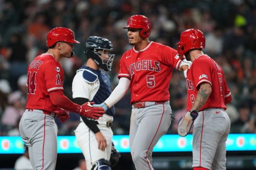 Angels Tigers Baseball
