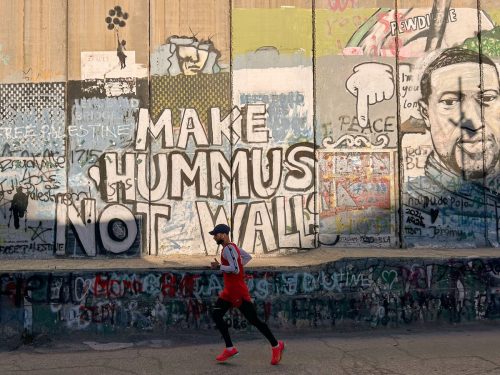 Mideast Palestinians West Bank Marathon