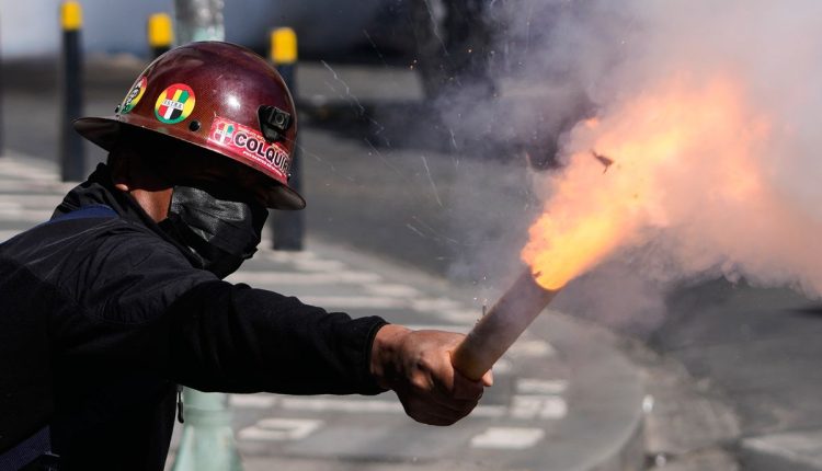 APTOPIX Bolivia Protest