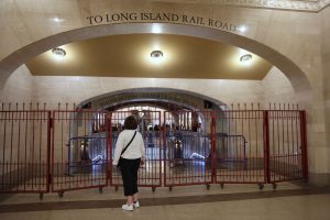 Photos show strike action as North America’s largest commuter rail system shuts down