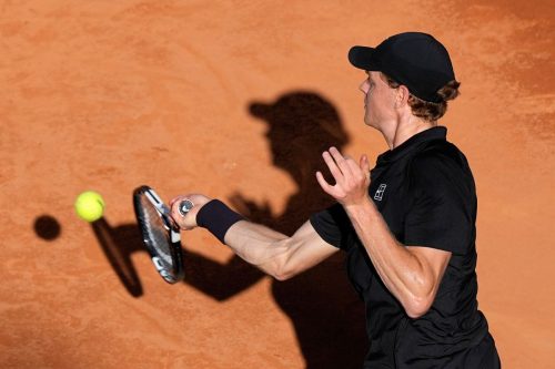 APTOPIX Italian Open Tennis