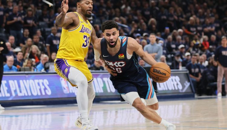 Lakers Thunder Basketball