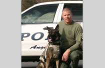 Steven Poortinga and former K-9 Kain – Archive Image