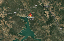 Bend Fire Map - CAL Fire Image