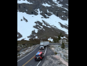 Big Rig Truck Stuck near Kennedy Meadows - CHP Image