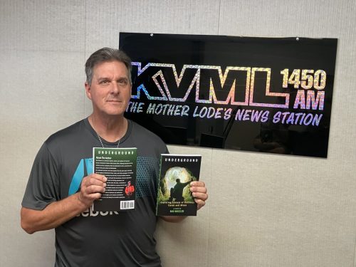 Maxx Wheeler with new book - Photo by BJ Hansen