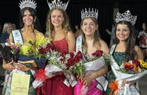 L-R Payton Kelling-Ballard, Winter Adkins, Scarlett Pinkston, and Katharina Schell - Photo by Mark Truppner