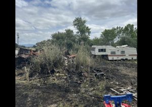 Fire in Jenny Lind - CAL Fire image