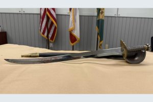 Samurai-style sword used in the attempted murder—MCSO photo