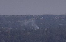 Vegetation fire in the Burson area of Calaveras County—PG&E camera