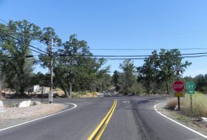 Highway 49 and Shaws Flat Road Intersection - photo by BJ Hansen